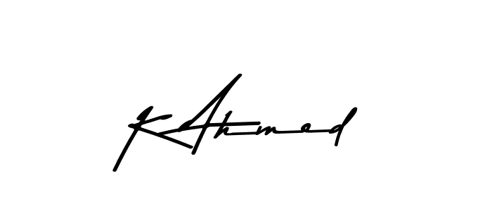 Also we have K Ahmed name is the best signature style. Create professional handwritten signature collection using Asem Kandis PERSONAL USE autograph style. K Ahmed signature style 9 images and pictures png