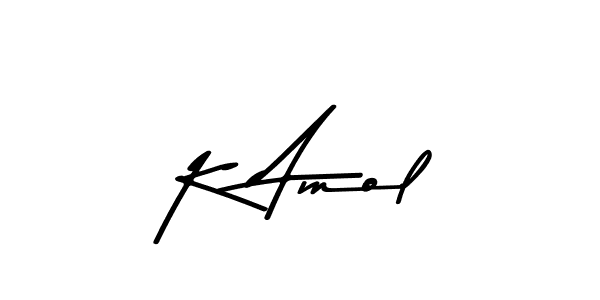 Similarly Asem Kandis PERSONAL USE is the best handwritten signature design. Signature creator online .You can use it as an online autograph creator for name K Amol. K Amol signature style 9 images and pictures png