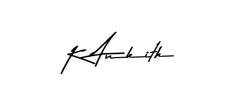 Also You can easily find your signature by using the search form. We will create K Ankith name handwritten signature images for you free of cost using Asem Kandis PERSONAL USE sign style. K Ankith signature style 9 images and pictures png