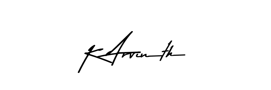 Similarly Asem Kandis PERSONAL USE is the best handwritten signature design. Signature creator online .You can use it as an online autograph creator for name K Arvinth. K Arvinth signature style 9 images and pictures png
