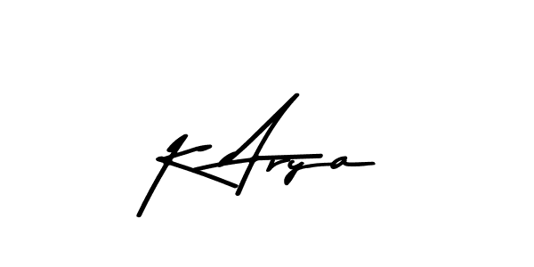 Asem Kandis PERSONAL USE is a professional signature style that is perfect for those who want to add a touch of class to their signature. It is also a great choice for those who want to make their signature more unique. Get K Arya name to fancy signature for free. K Arya signature style 9 images and pictures png