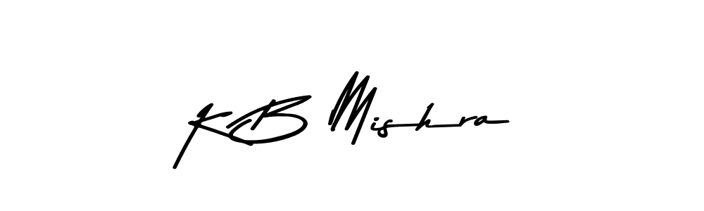 K B Mishra stylish signature style. Best Handwritten Sign (Asem Kandis PERSONAL USE) for my name. Handwritten Signature Collection Ideas for my name K B Mishra. K B Mishra signature style 9 images and pictures png