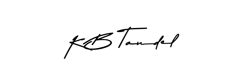 Best and Professional Signature Style for K B Tandel. Asem Kandis PERSONAL USE Best Signature Style Collection. K B Tandel signature style 9 images and pictures png