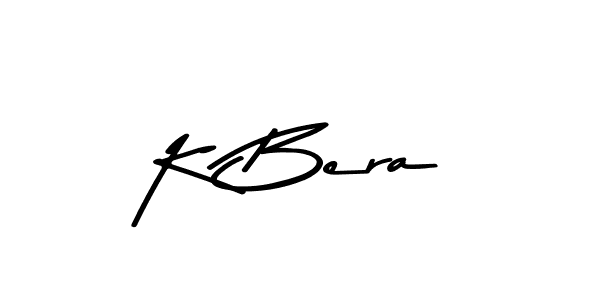 Design your own signature with our free online signature maker. With this signature software, you can create a handwritten (Asem Kandis PERSONAL USE) signature for name K Bera. K Bera signature style 9 images and pictures png