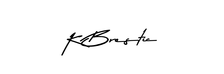 Use a signature maker to create a handwritten signature online. With this signature software, you can design (Asem Kandis PERSONAL USE) your own signature for name K Brestic. K Brestic signature style 9 images and pictures png