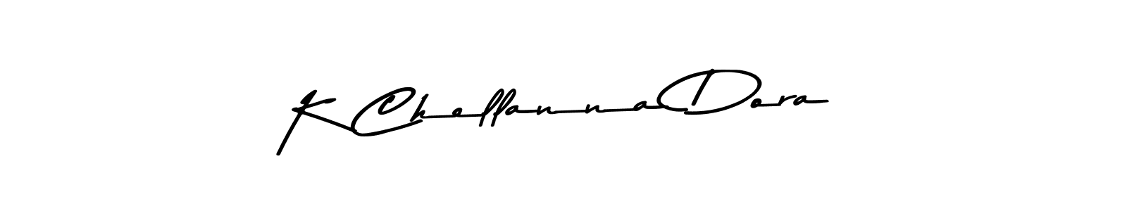You should practise on your own different ways (Asem Kandis PERSONAL USE) to write your name (K Chellanna Dora) in signature. don't let someone else do it for you. K Chellanna Dora signature style 9 images and pictures png