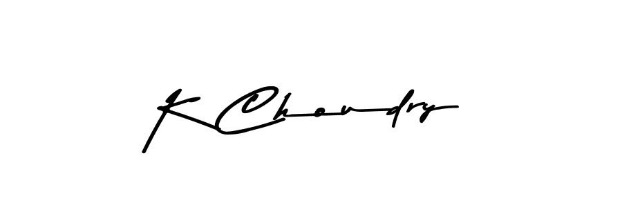 Also we have K Choudry name is the best signature style. Create professional handwritten signature collection using Asem Kandis PERSONAL USE autograph style. K Choudry signature style 9 images and pictures png