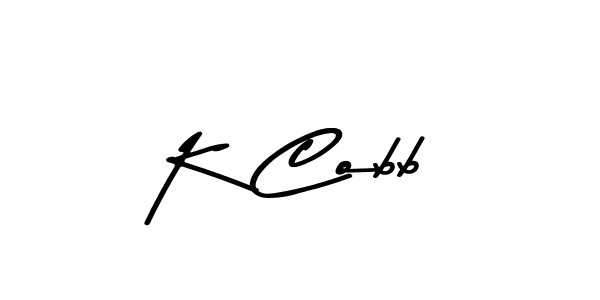 Use a signature maker to create a handwritten signature online. With this signature software, you can design (Asem Kandis PERSONAL USE) your own signature for name K Cobb. K Cobb signature style 9 images and pictures png