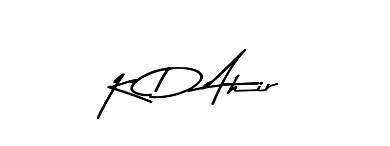 Once you've used our free online signature maker to create your best signature Asem Kandis PERSONAL USE style, it's time to enjoy all of the benefits that K D Ahir name signing documents. K D Ahir signature style 9 images and pictures png