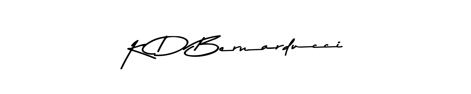 Asem Kandis PERSONAL USE is a professional signature style that is perfect for those who want to add a touch of class to their signature. It is also a great choice for those who want to make their signature more unique. Get K D Bernarducci name to fancy signature for free. K D Bernarducci signature style 9 images and pictures png