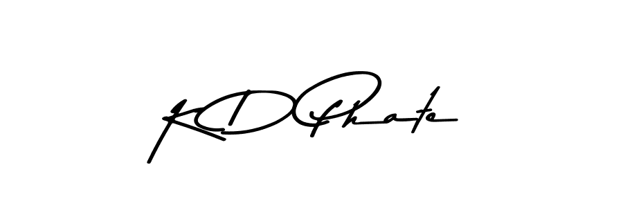 Best and Professional Signature Style for K D Phate. Asem Kandis PERSONAL USE Best Signature Style Collection. K D Phate signature style 9 images and pictures png