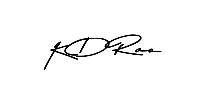 K D Rao stylish signature style. Best Handwritten Sign (Asem Kandis PERSONAL USE) for my name. Handwritten Signature Collection Ideas for my name K D Rao. K D Rao signature style 9 images and pictures png