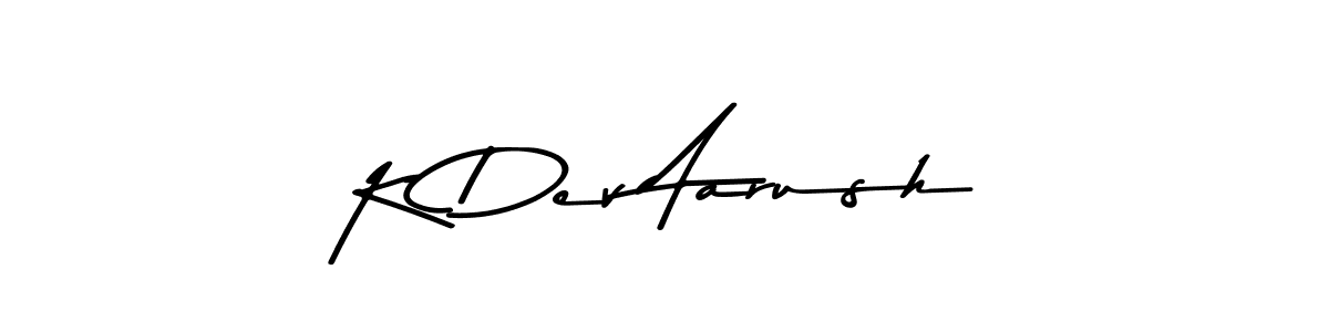 Similarly Asem Kandis PERSONAL USE is the best handwritten signature design. Signature creator online .You can use it as an online autograph creator for name K Dev Aarush. K Dev Aarush signature style 9 images and pictures png