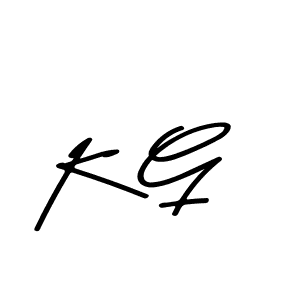 How to make K G signature? Asem Kandis PERSONAL USE is a professional autograph style. Create handwritten signature for K G name. K G signature style 9 images and pictures png