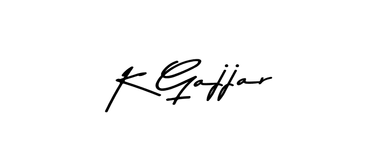 Best and Professional Signature Style for K Gajjar. Asem Kandis PERSONAL USE Best Signature Style Collection. K Gajjar signature style 9 images and pictures png