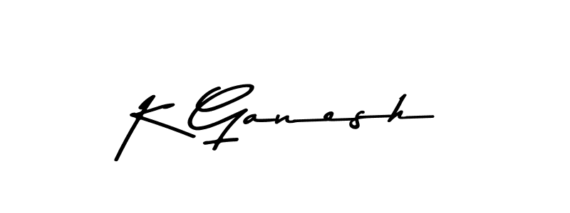 How to make K Ganesh signature? Asem Kandis PERSONAL USE is a professional autograph style. Create handwritten signature for K Ganesh name. K Ganesh signature style 9 images and pictures png