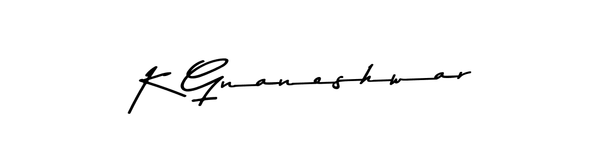 How to Draw K Gnaneshwar signature style? Asem Kandis PERSONAL USE is a latest design signature styles for name K Gnaneshwar. K Gnaneshwar signature style 9 images and pictures png