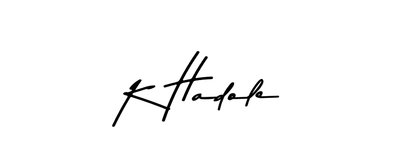 Check out images of Autograph of K Hadole name. Actor K Hadole Signature Style. Asem Kandis PERSONAL USE is a professional sign style online. K Hadole signature style 9 images and pictures png