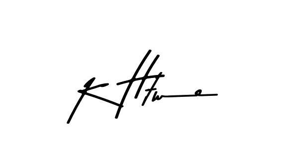 Also we have K Htwe name is the best signature style. Create professional handwritten signature collection using Asem Kandis PERSONAL USE autograph style. K Htwe signature style 9 images and pictures png
