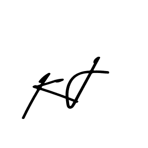 You should practise on your own different ways (Asem Kandis PERSONAL USE) to write your name (K J) in signature. don't let someone else do it for you. K J signature style 9 images and pictures png