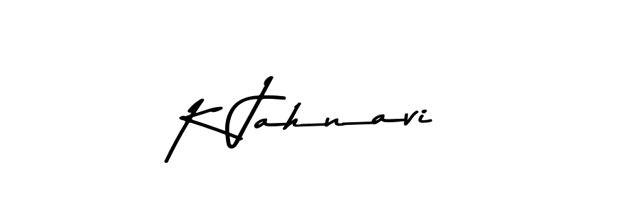 Use a signature maker to create a handwritten signature online. With this signature software, you can design (Asem Kandis PERSONAL USE) your own signature for name K Jahnavi. K Jahnavi signature style 9 images and pictures png