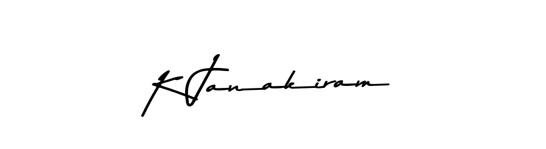 Design your own signature with our free online signature maker. With this signature software, you can create a handwritten (Asem Kandis PERSONAL USE) signature for name K Janakiram. K Janakiram signature style 9 images and pictures png
