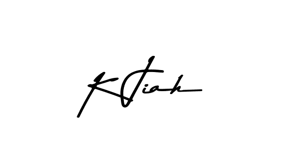 How to Draw K Jiah signature style? Asem Kandis PERSONAL USE is a latest design signature styles for name K Jiah. K Jiah signature style 9 images and pictures png