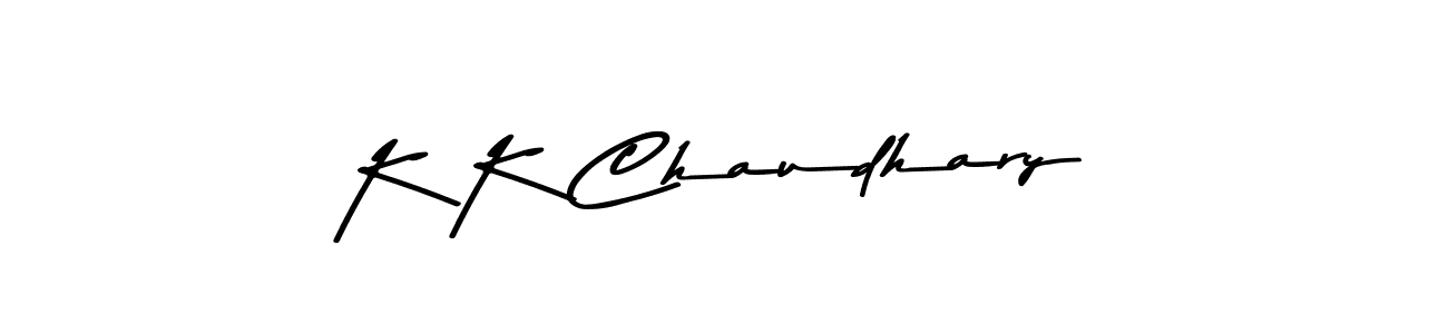 You should practise on your own different ways (Asem Kandis PERSONAL USE) to write your name (K K Chaudhary) in signature. don't let someone else do it for you. K K Chaudhary signature style 9 images and pictures png