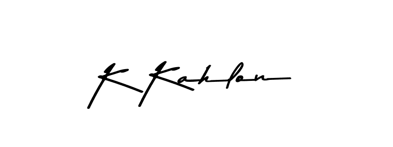 Once you've used our free online signature maker to create your best signature Asem Kandis PERSONAL USE style, it's time to enjoy all of the benefits that K Kahlon name signing documents. K Kahlon signature style 9 images and pictures png