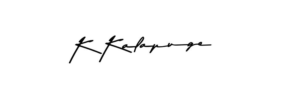 if you are searching for the best signature style for your name K Kalapuge. so please give up your signature search. here we have designed multiple signature styles  using Asem Kandis PERSONAL USE. K Kalapuge signature style 9 images and pictures png