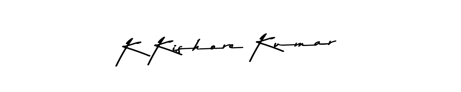 Make a beautiful signature design for name K Kishore Kumar. Use this online signature maker to create a handwritten signature for free. K Kishore Kumar signature style 9 images and pictures png