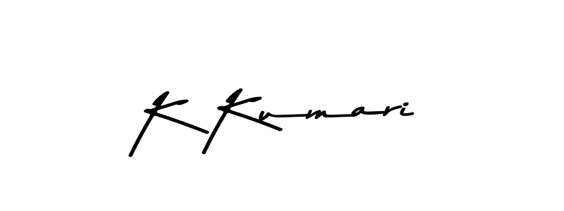 How to Draw K Kumari signature style? Asem Kandis PERSONAL USE is a latest design signature styles for name K Kumari. K Kumari signature style 9 images and pictures png