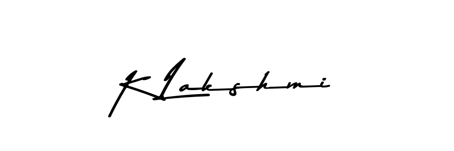 Also we have K Lakshmi name is the best signature style. Create professional handwritten signature collection using Asem Kandis PERSONAL USE autograph style. K Lakshmi signature style 9 images and pictures png