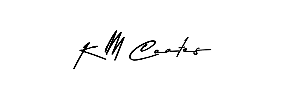 Make a beautiful signature design for name K M Coates. Use this online signature maker to create a handwritten signature for free. K M Coates signature style 9 images and pictures png