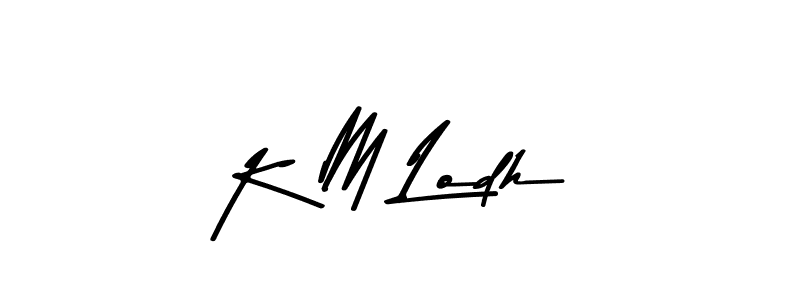 if you are searching for the best signature style for your name K M Lodh. so please give up your signature search. here we have designed multiple signature styles  using Asem Kandis PERSONAL USE. K M Lodh signature style 9 images and pictures png