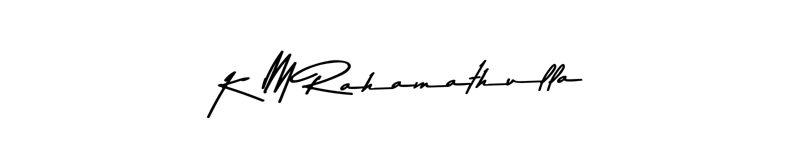 Here are the top 10 professional signature styles for the name K M Rahamathulla. These are the best autograph styles you can use for your name. K M Rahamathulla signature style 9 images and pictures png