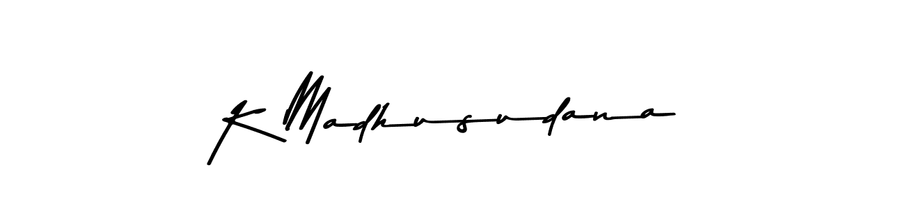 Also You can easily find your signature by using the search form. We will create K Madhusudana name handwritten signature images for you free of cost using Asem Kandis PERSONAL USE sign style. K Madhusudana signature style 9 images and pictures png