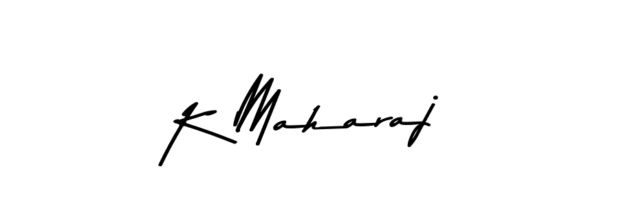 K Maharaj stylish signature style. Best Handwritten Sign (Asem Kandis PERSONAL USE) for my name. Handwritten Signature Collection Ideas for my name K Maharaj. K Maharaj signature style 9 images and pictures png