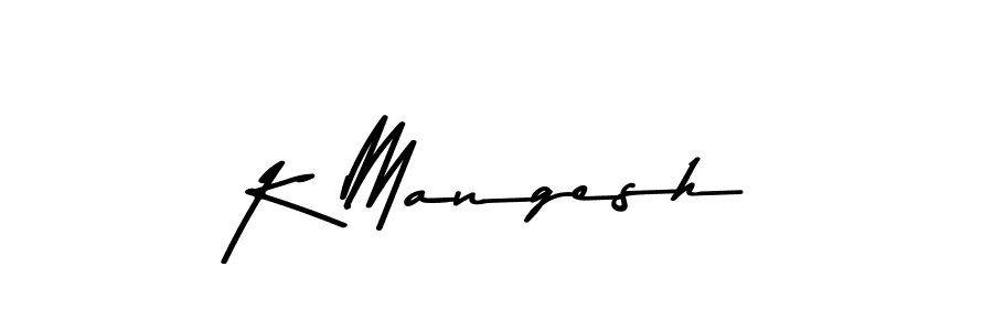 if you are searching for the best signature style for your name K Mangesh. so please give up your signature search. here we have designed multiple signature styles  using Asem Kandis PERSONAL USE. K Mangesh signature style 9 images and pictures png