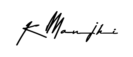 How to make K Manjhi signature? Asem Kandis PERSONAL USE is a professional autograph style. Create handwritten signature for K Manjhi name. K Manjhi signature style 9 images and pictures png