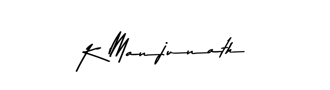 How to make K Manjunath signature? Asem Kandis PERSONAL USE is a professional autograph style. Create handwritten signature for K Manjunath name. K Manjunath signature style 9 images and pictures png