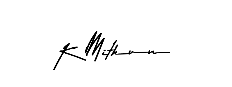 Here are the top 10 professional signature styles for the name K Mithun. These are the best autograph styles you can use for your name. K Mithun signature style 9 images and pictures png