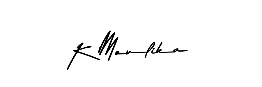 Once you've used our free online signature maker to create your best signature Asem Kandis PERSONAL USE style, it's time to enjoy all of the benefits that K Moulika name signing documents. K Moulika signature style 9 images and pictures png