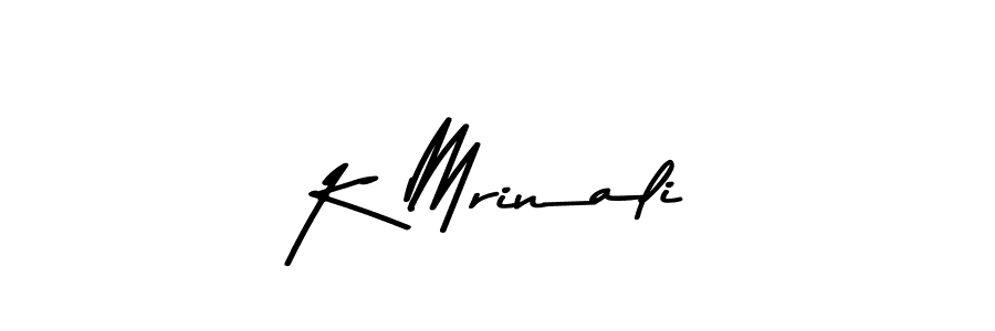 Also You can easily find your signature by using the search form. We will create K Mrinali name handwritten signature images for you free of cost using Asem Kandis PERSONAL USE sign style. K Mrinali signature style 9 images and pictures png