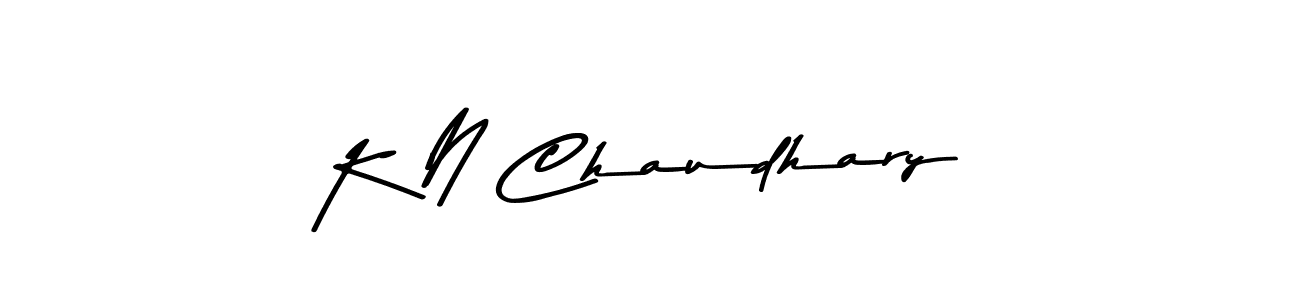 You can use this online signature creator to create a handwritten signature for the name K N Chaudhary. This is the best online autograph maker. K N Chaudhary signature style 9 images and pictures png