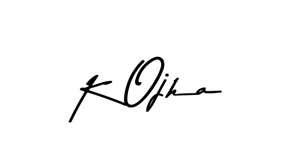 Best and Professional Signature Style for K Ojha. Asem Kandis PERSONAL USE Best Signature Style Collection. K Ojha signature style 9 images and pictures png