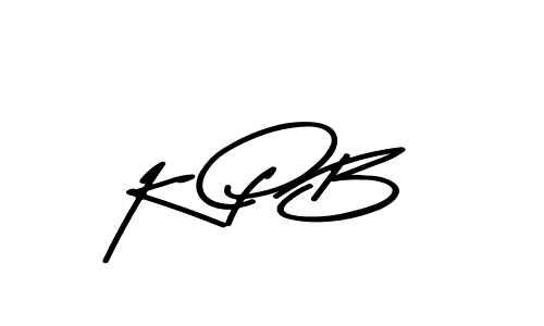 K P B stylish signature style. Best Handwritten Sign (Asem Kandis PERSONAL USE) for my name. Handwritten Signature Collection Ideas for my name K P B. K P B signature style 9 images and pictures png