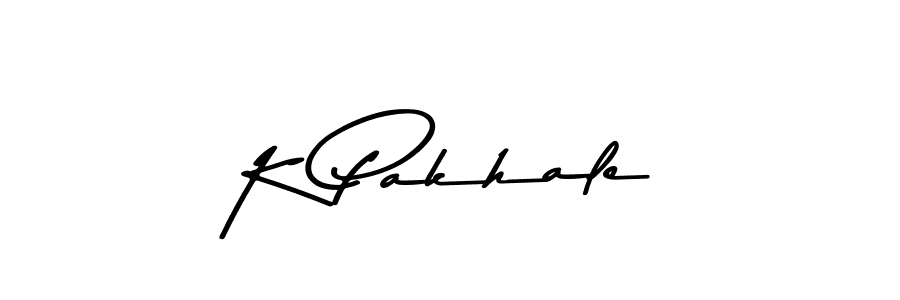 Similarly Asem Kandis PERSONAL USE is the best handwritten signature design. Signature creator online .You can use it as an online autograph creator for name K Pakhale. K Pakhale signature style 9 images and pictures png