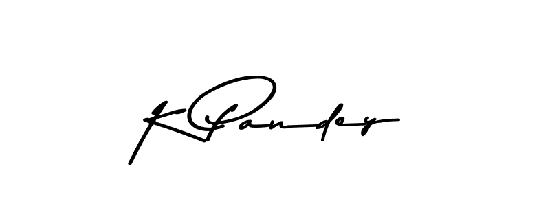 Asem Kandis PERSONAL USE is a professional signature style that is perfect for those who want to add a touch of class to their signature. It is also a great choice for those who want to make their signature more unique. Get K Pandey name to fancy signature for free. K Pandey signature style 9 images and pictures png