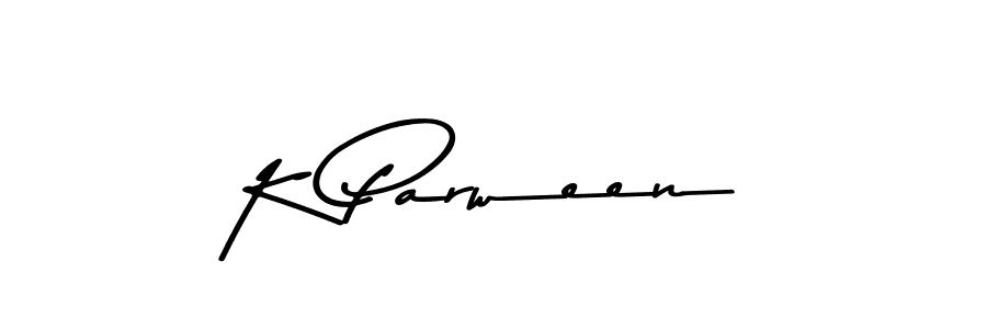 How to Draw K Parween signature style? Asem Kandis PERSONAL USE is a latest design signature styles for name K Parween. K Parween signature style 9 images and pictures png